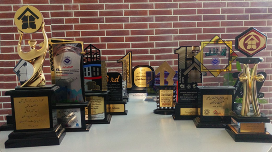 افتخارات کسب شده در نمایشگاه های مختلف صنعت ساختمان توسط گروه صنعتی لینکران
